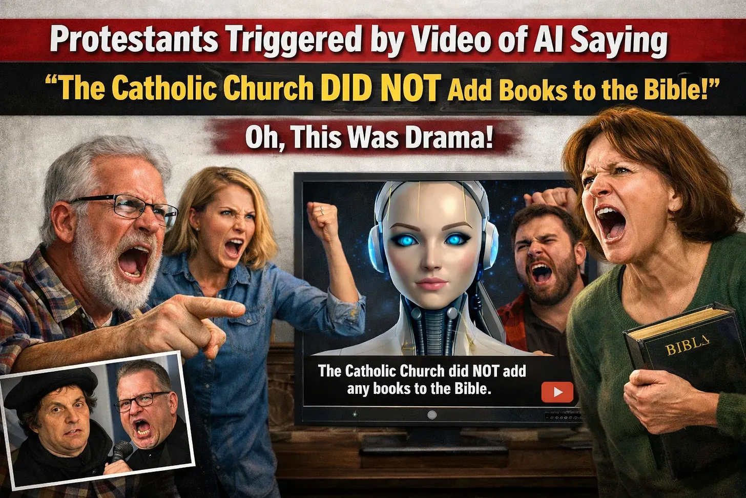 Protestants Blew a Fuse Over Facts about the Bible